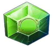 Grüner Edelstein Symbol